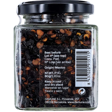 DAMUNE Chili Ancho Flocken Mexiko, 80g