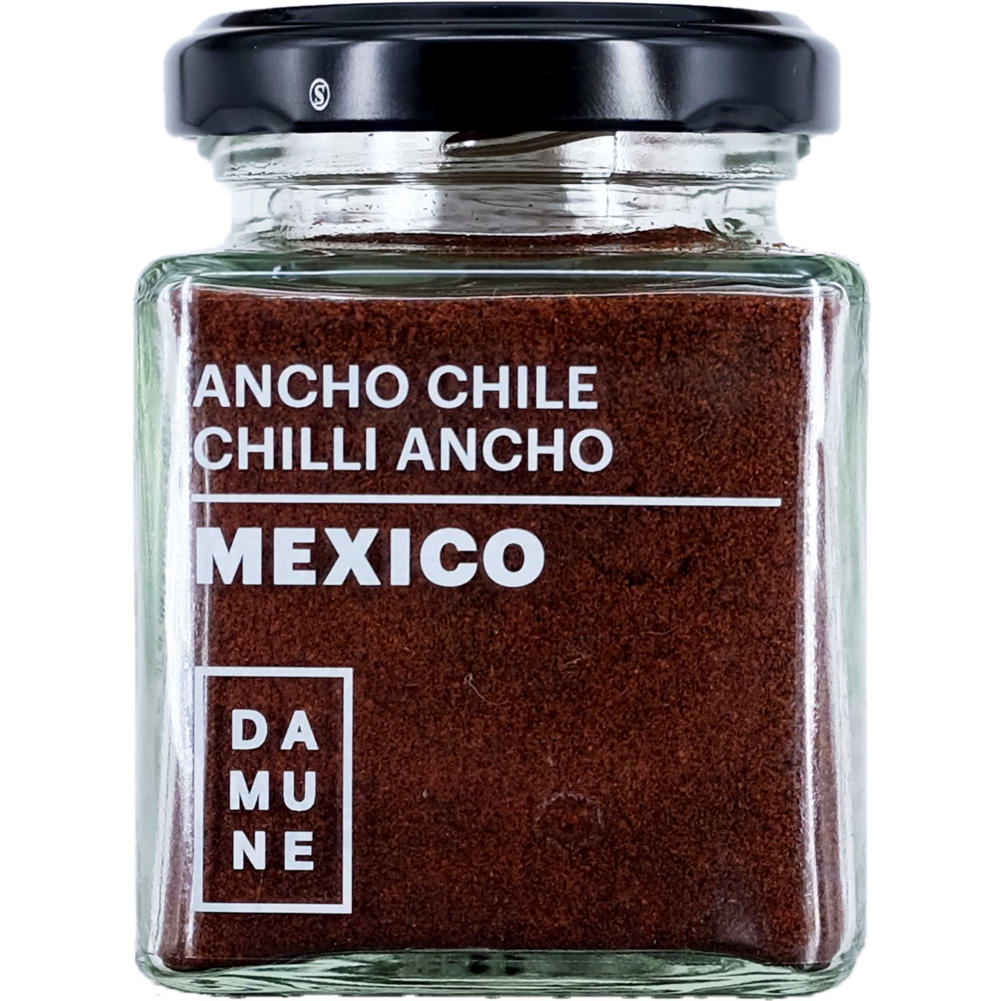 DAMUNE Chili Ancho Pulver Mexiko, 45g