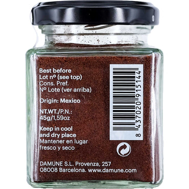 DAMUNE Chili Ancho Pulver Mexiko, 45g