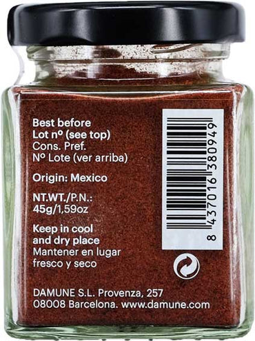 DAMUNE Chipotle Pulver Mexiko, 45g