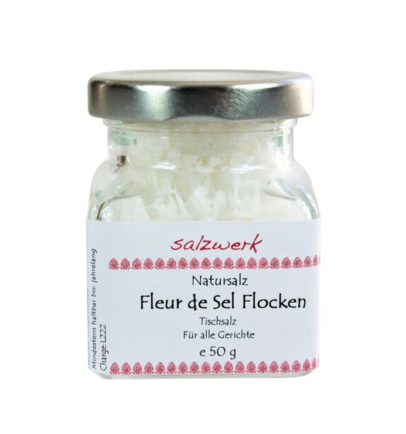 SALZWERK Fleur de Sel - Pyramidenflocken, 50g