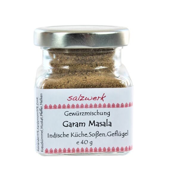 SALZWERK Garam Masala Gewürzmischung, 40g