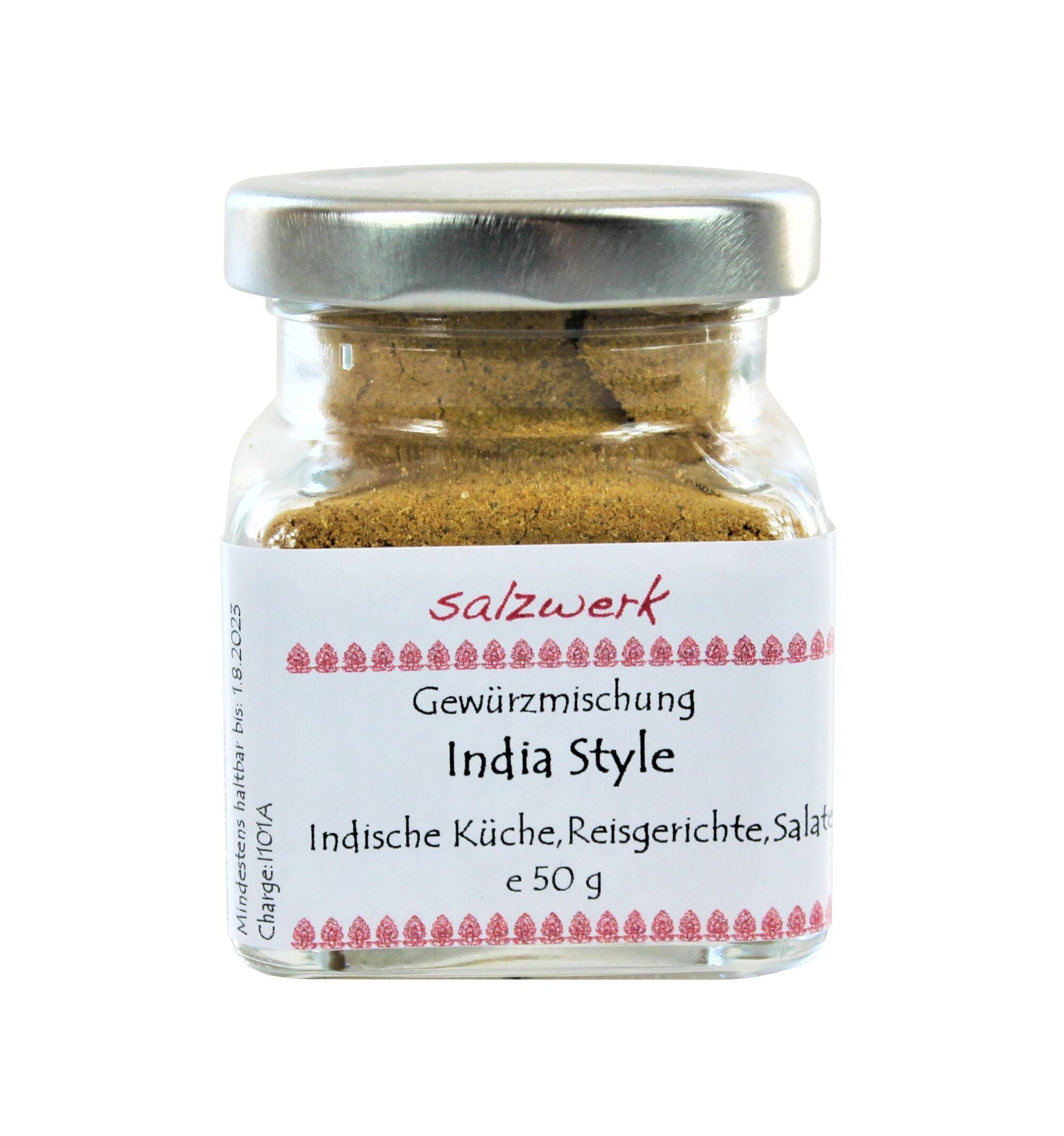 SALZWERK India Style Gewürzmischung, 50g