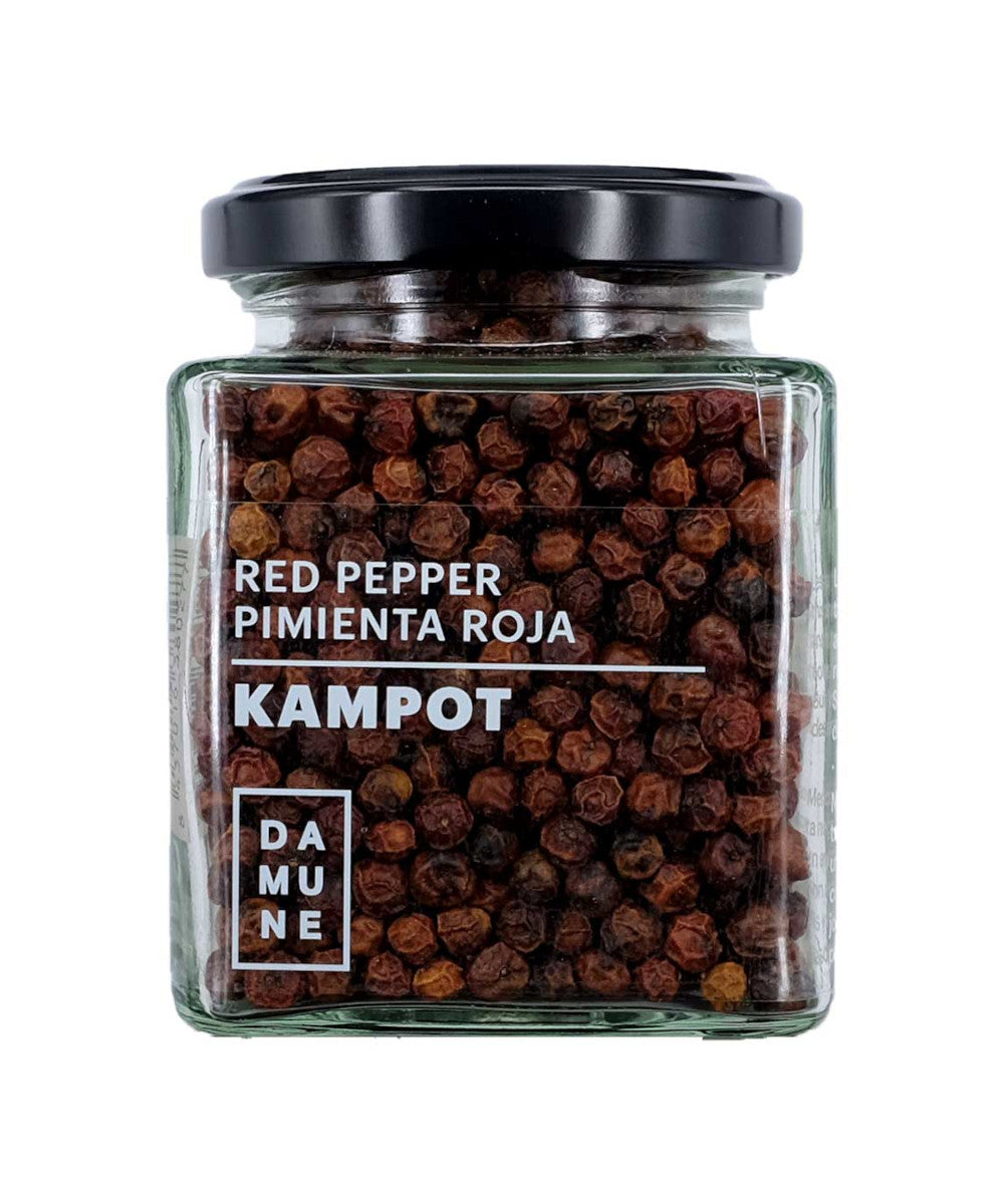 DAMUNE Roter Kampot Pfeffer, 120g